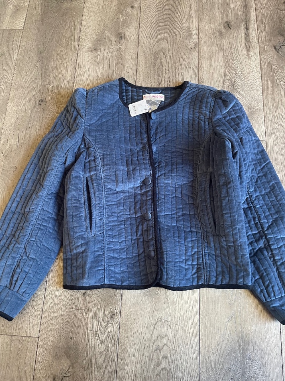 Free People Quilted Jacket